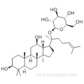 (20S) -20- (β-D-Glucopiranosiloxi) dammara-24-eno-3β, 12β-diol CAS 39262-14-1